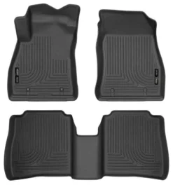 Auto Gear Shop -Auto Gear Shop Husky Liners 14 18 Nissan Sentra Weatherbeater Black Front 2nd Seat Floor Liners 41708809060653