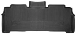 Auto Gear Shop -Auto Gear Shop Husky Liners 2017 Chrysler Pacifica Stow and Go 2nd Row Black Floor Liners 41709066813741